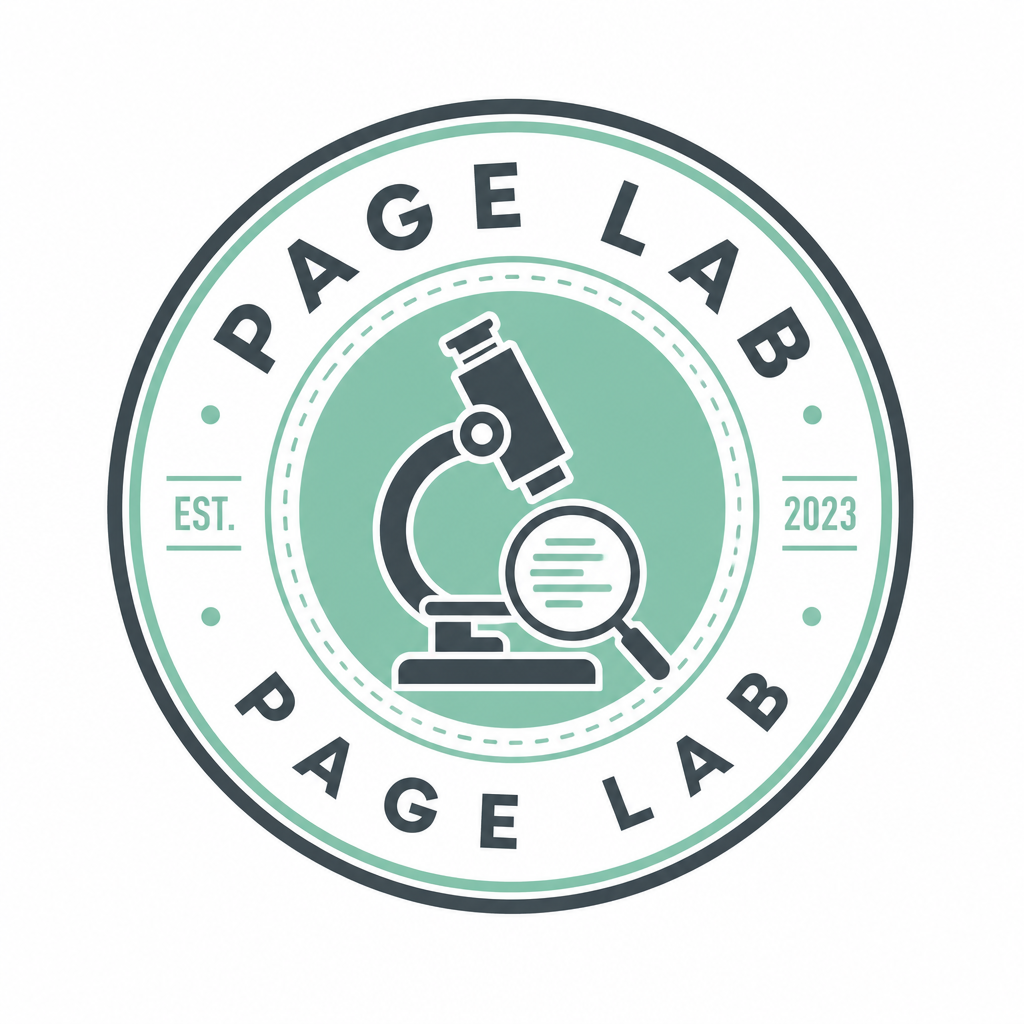 PAGE LAB 로고 시안 5