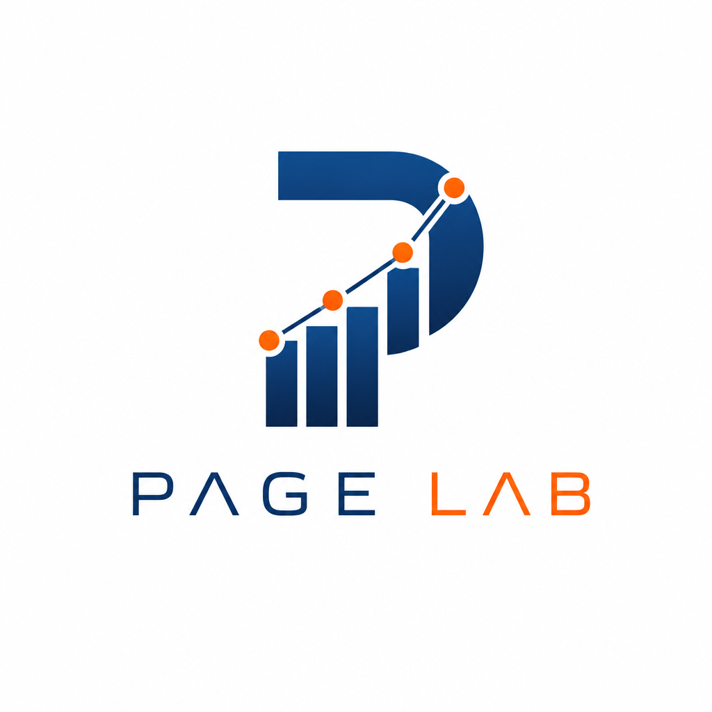 PAGE LAB 로고 시안 12